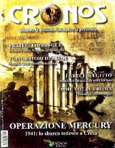 La copertina della rivista CRONOS